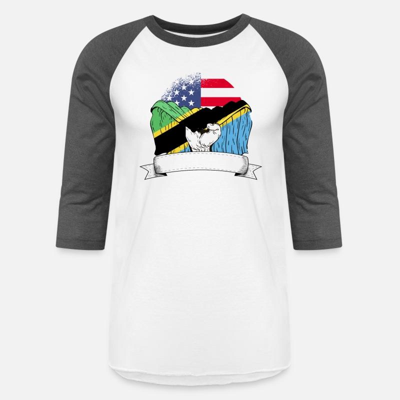 Tanzanian American Patriot Humor Country Flag