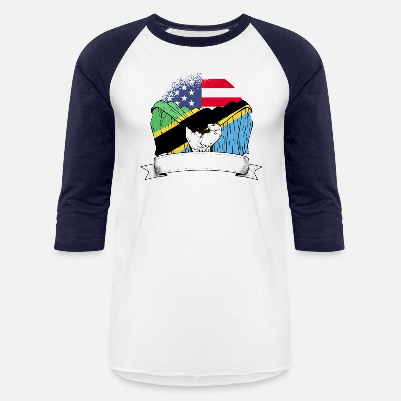 Tanzanian American Patriot Humor Country Flag