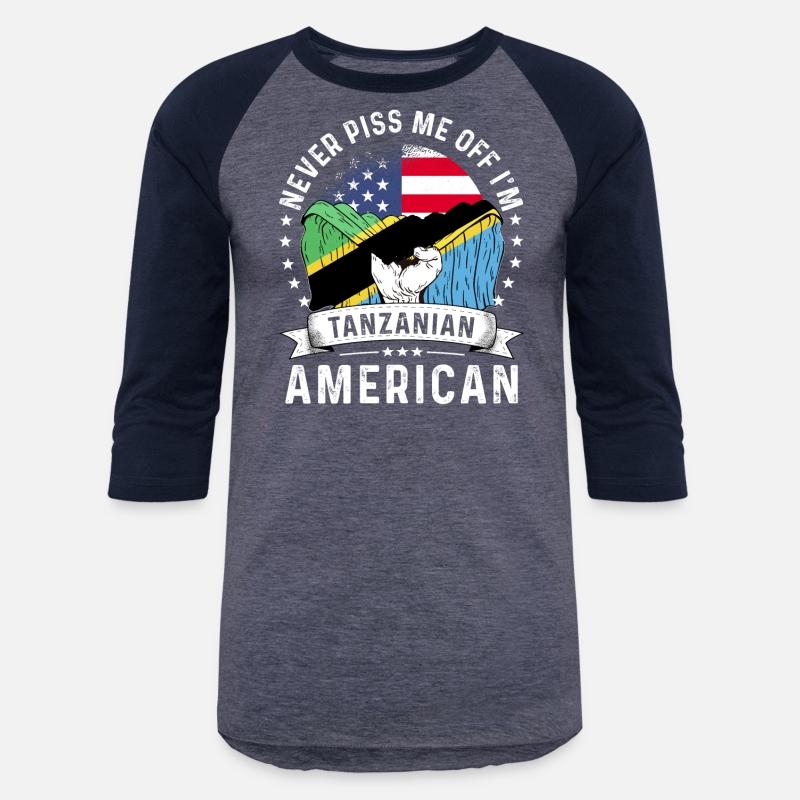 Tanzanian American Patriot Humor Country Flag