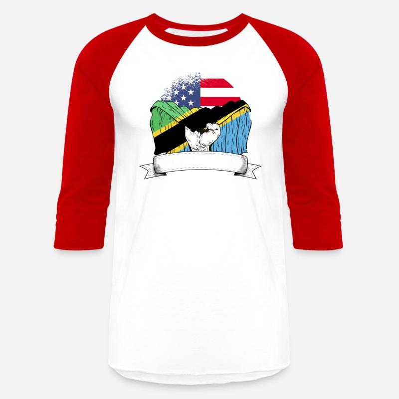 Tanzanian American Patriot Humor Country Flag