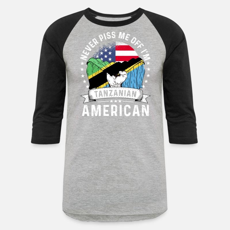 Tanzanian American Patriot Humor Country Flag
