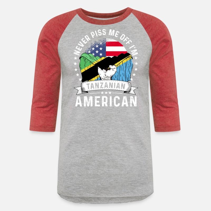 Tanzanian American Patriot Humor Country Flag