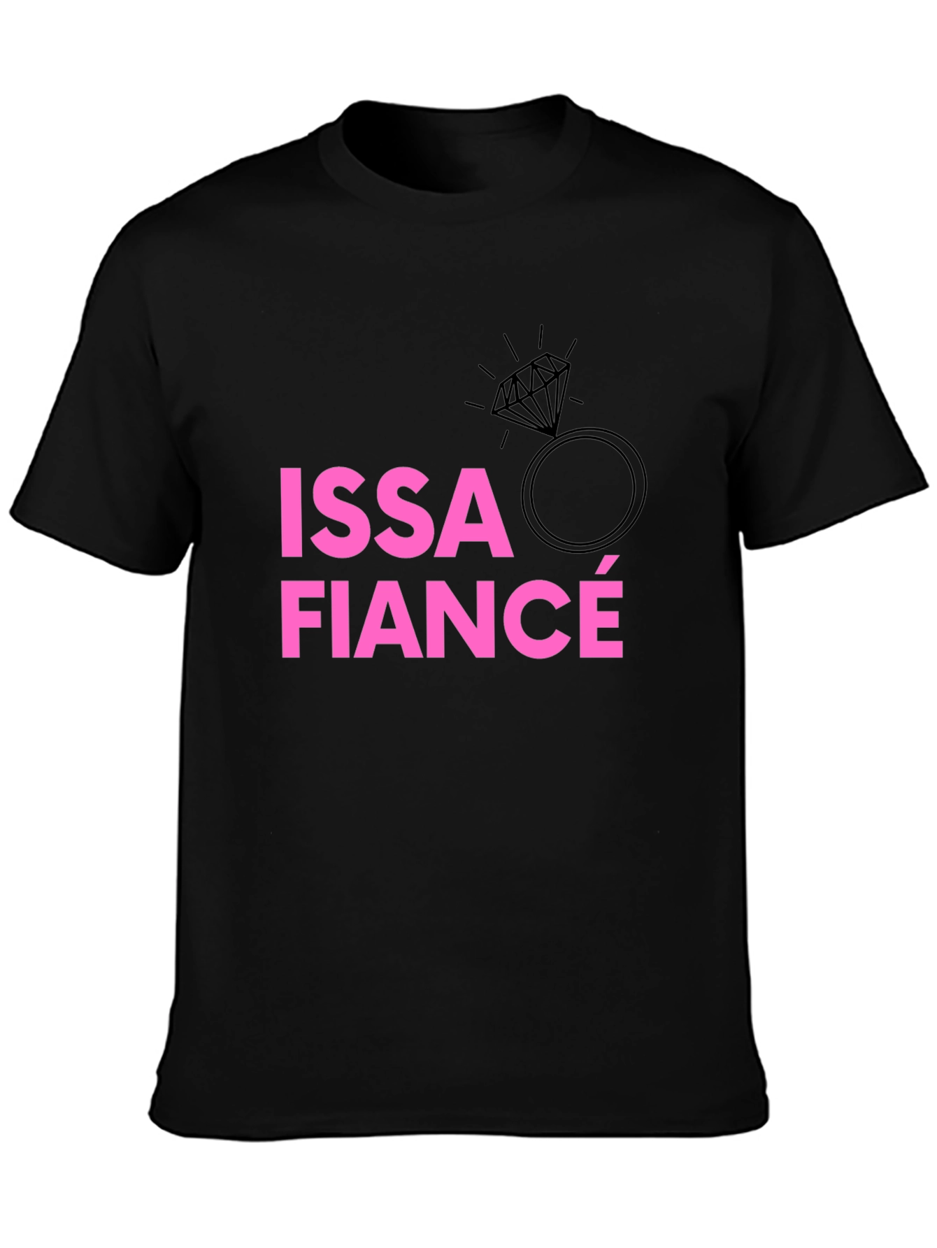 ISSA FIANCÉ Graphic Tee - Engagement Shirt