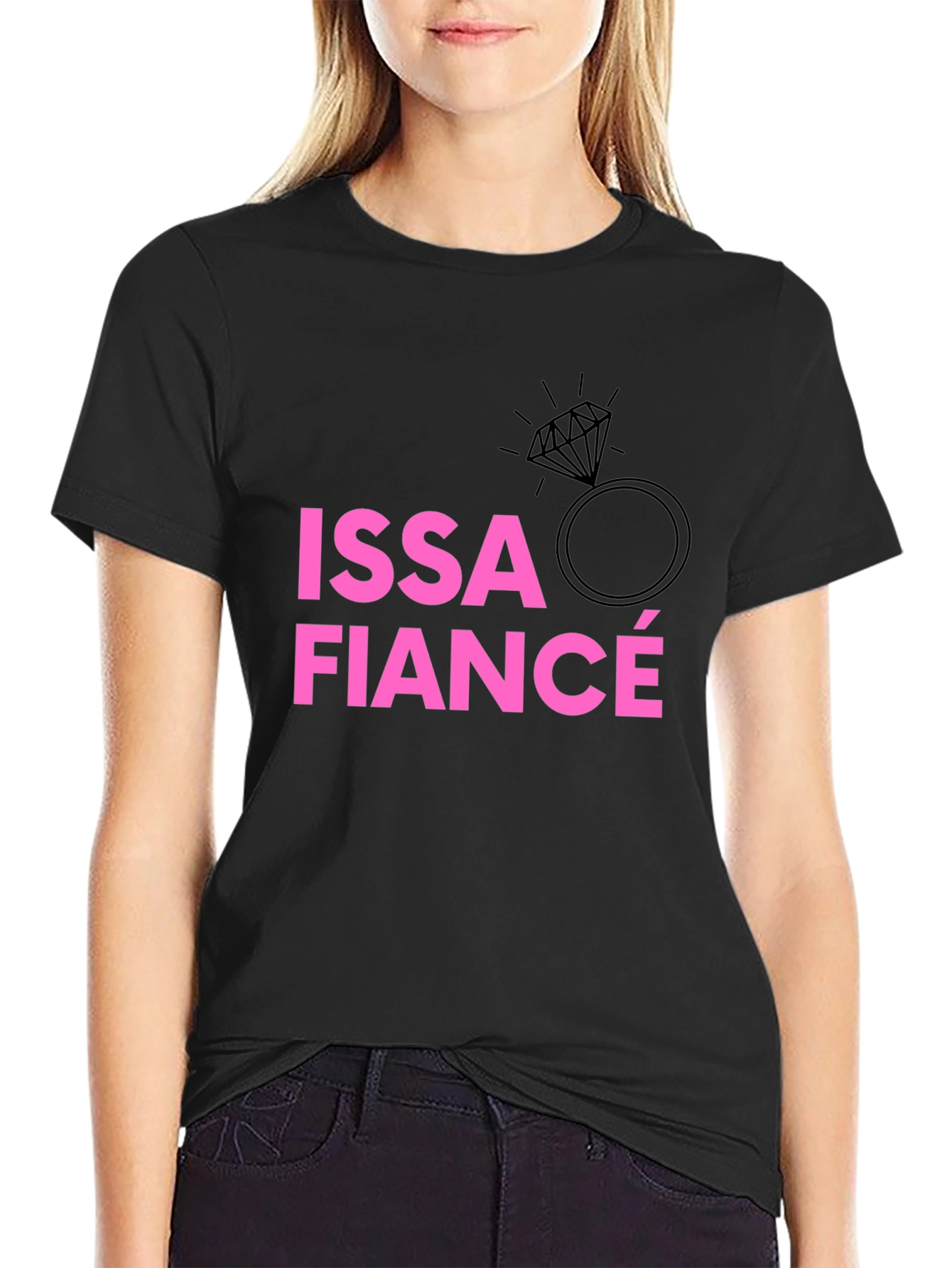 ISSA FIANCÉ Graphic Tee - Engagement Shirt