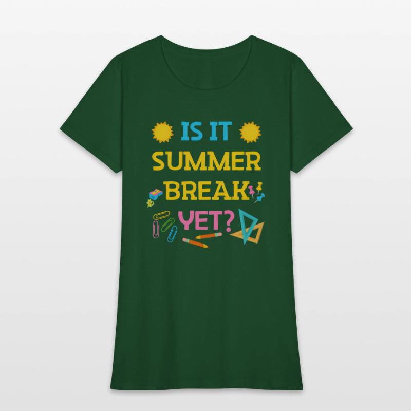 Teacher Summer Break Spring Break Last Day Of Scho