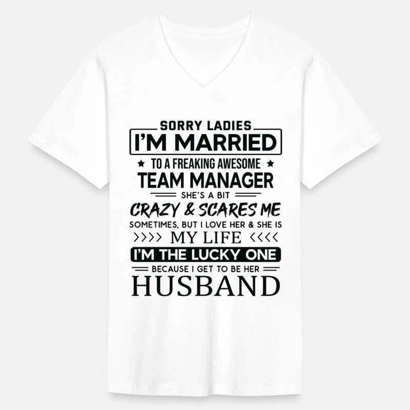 Team Manager Funny Saying For Husband