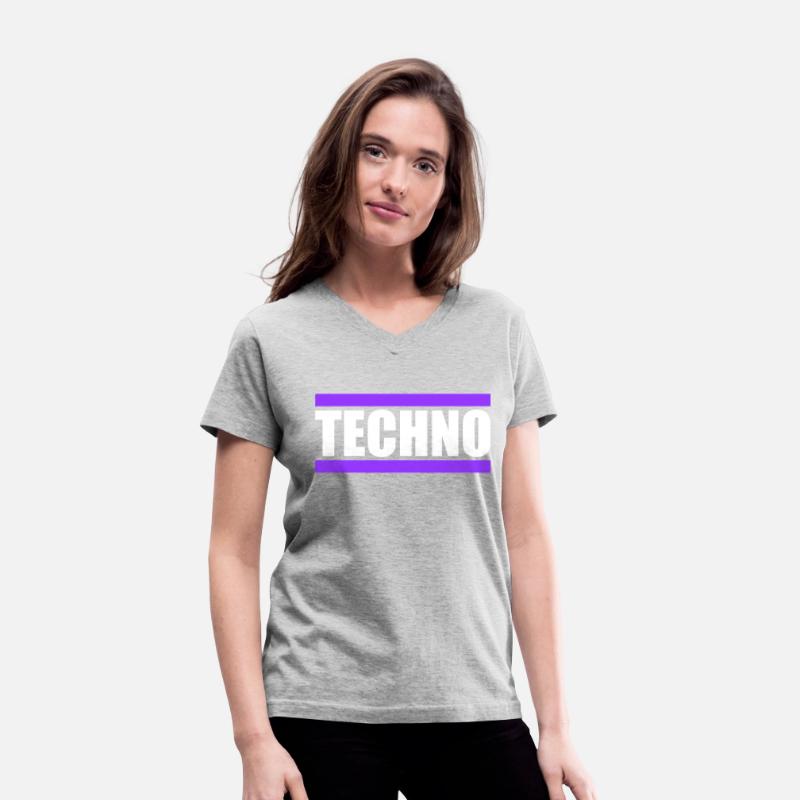 Techno Music Love Letters Quote Dance Party Logo