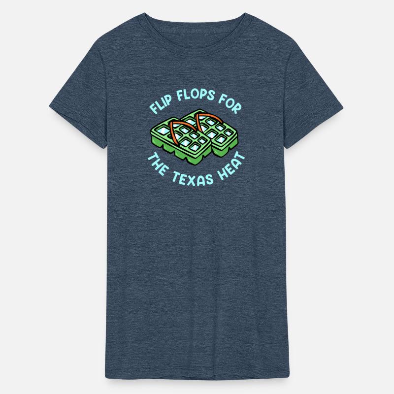 Texas Weather Flip Flops Design for proud Texans