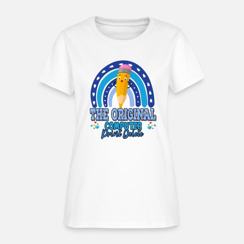 The Original Computer. Pencil Funny Saying Humor