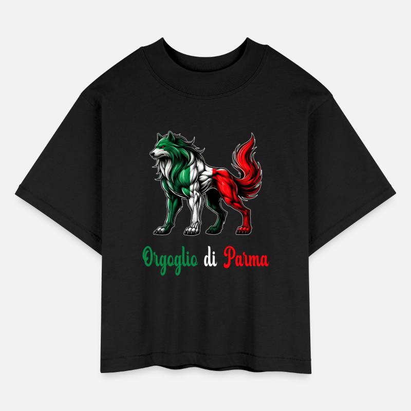 The pride of Parma Italy flag