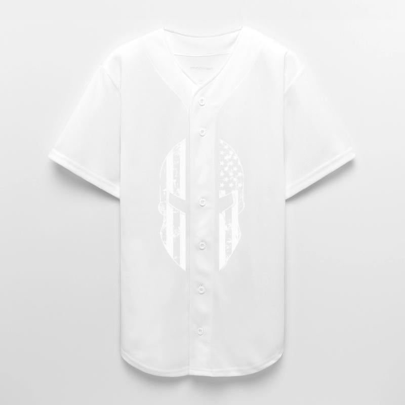 Thin Blue Line Spartan Mask American Flag Cops Pol