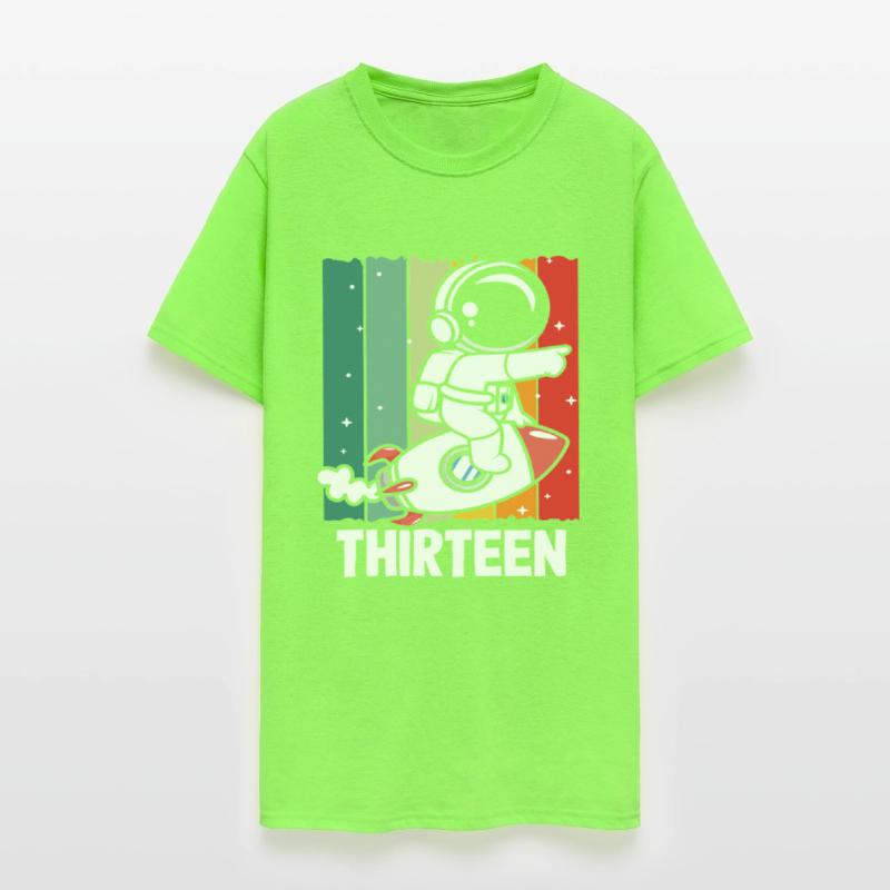 Thirteen Astronaut Adventure Retro Vibes