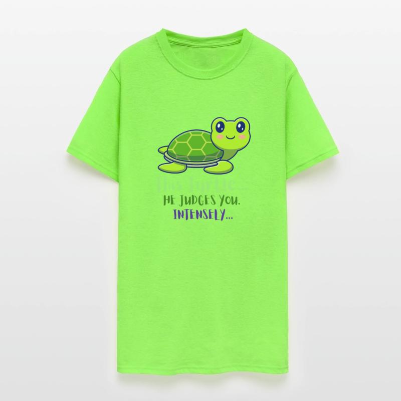 This Turtle He Judges You Intensely