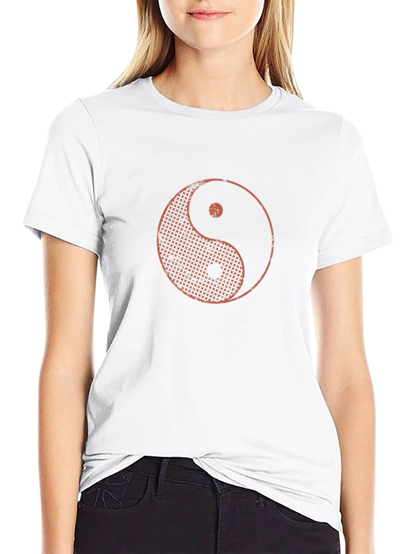 Yin Yang Graphic Tee - Balance and Style