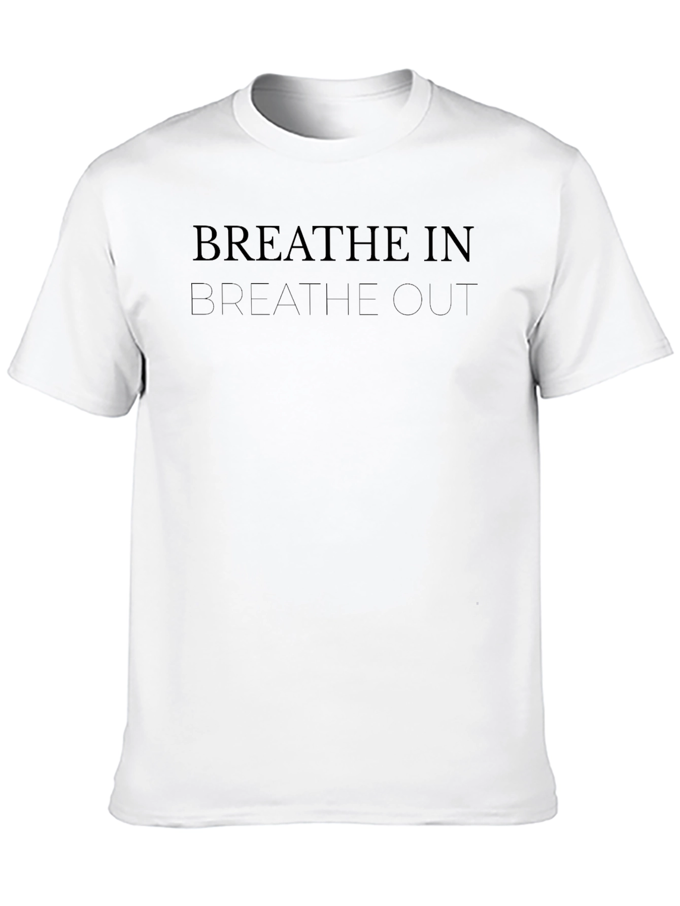 Breathe In Breathe Out Graphic Tee