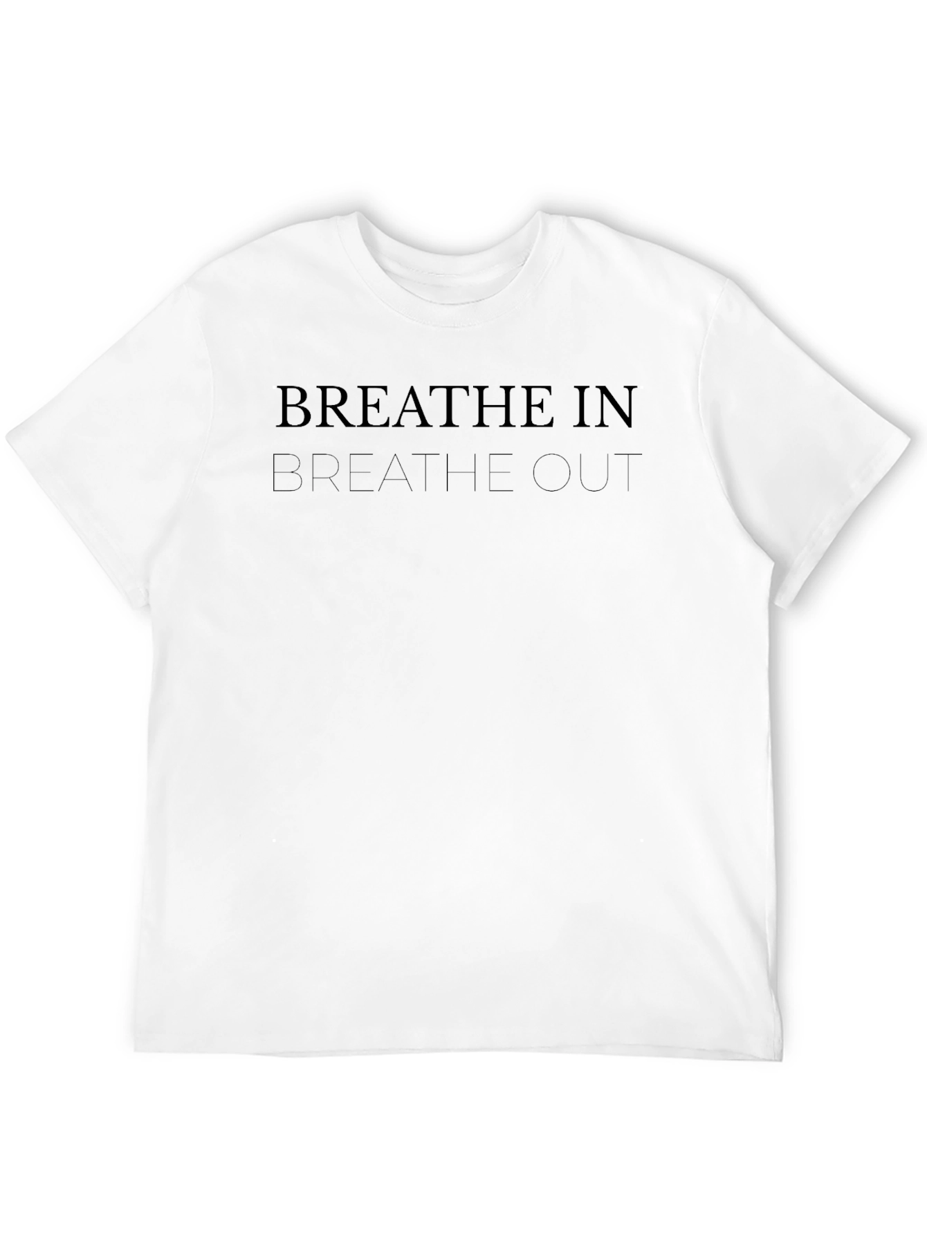 Breathe In Breathe Out Graphic Tee