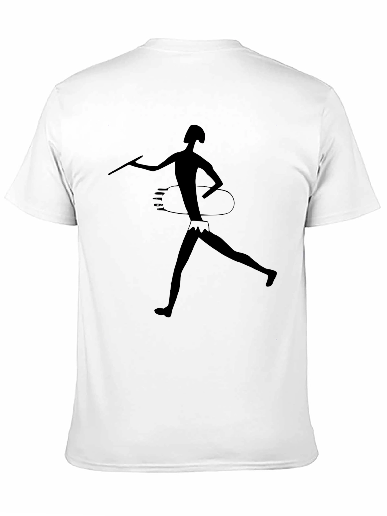 Spear Thrower Graphic Tee - Black