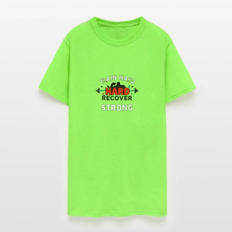 Train Hard, Recover Strong – Motivational Fitness