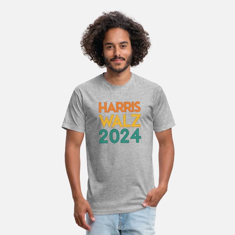 Trendy HARRIS WALZ 2024 T Shirt Vibrant Colors
