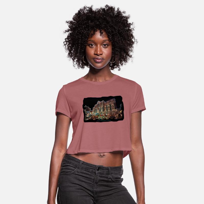 Trevi Fountain In Rome Souvenir Italy