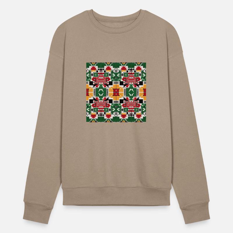 Tribal Geometric Tapestry