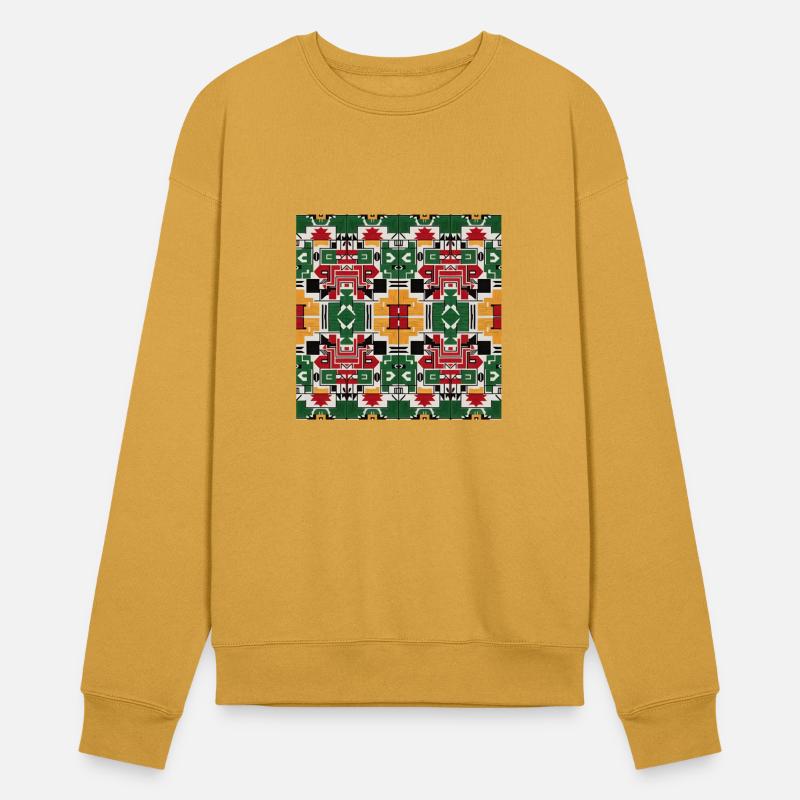 Tribal Geometric Tapestry