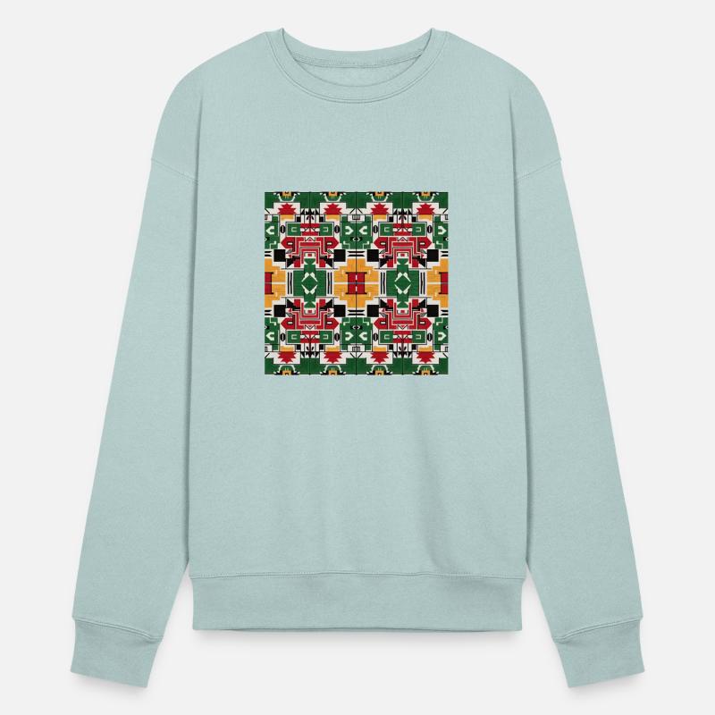 Tribal Geometric Tapestry