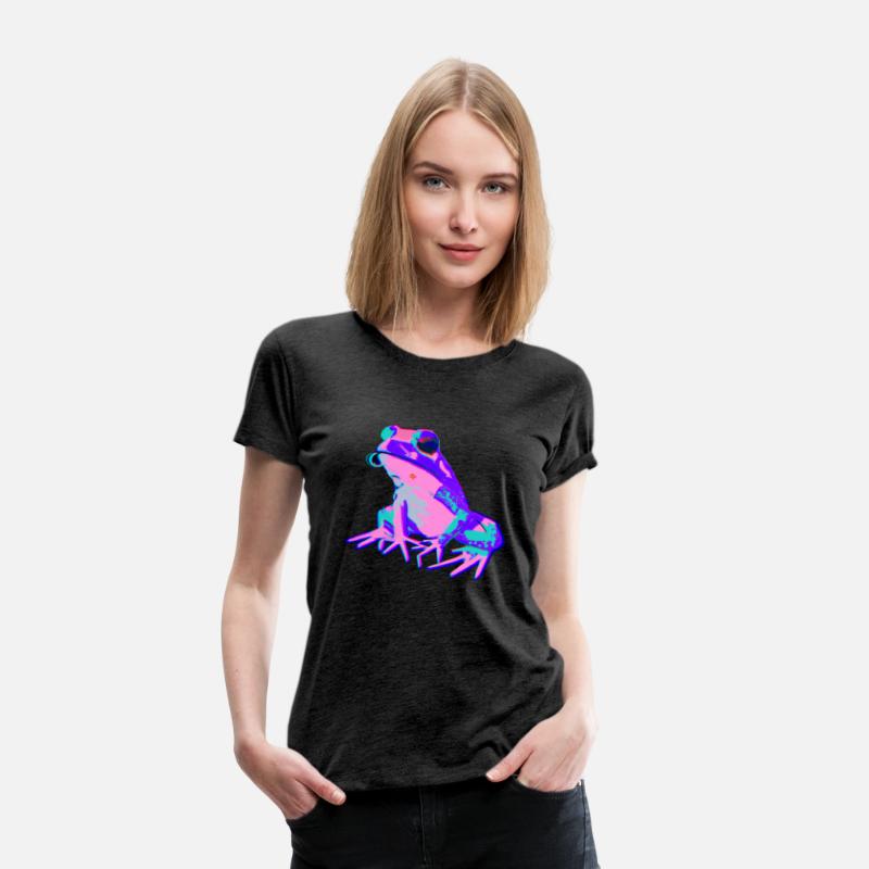 Trippy Vaporwave Frog