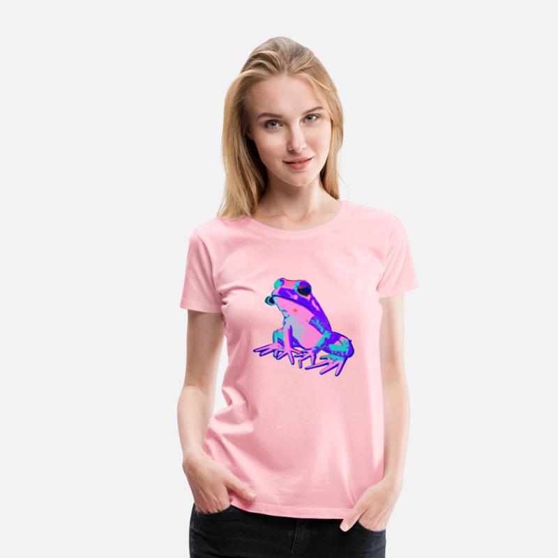 Trippy Vaporwave Frog