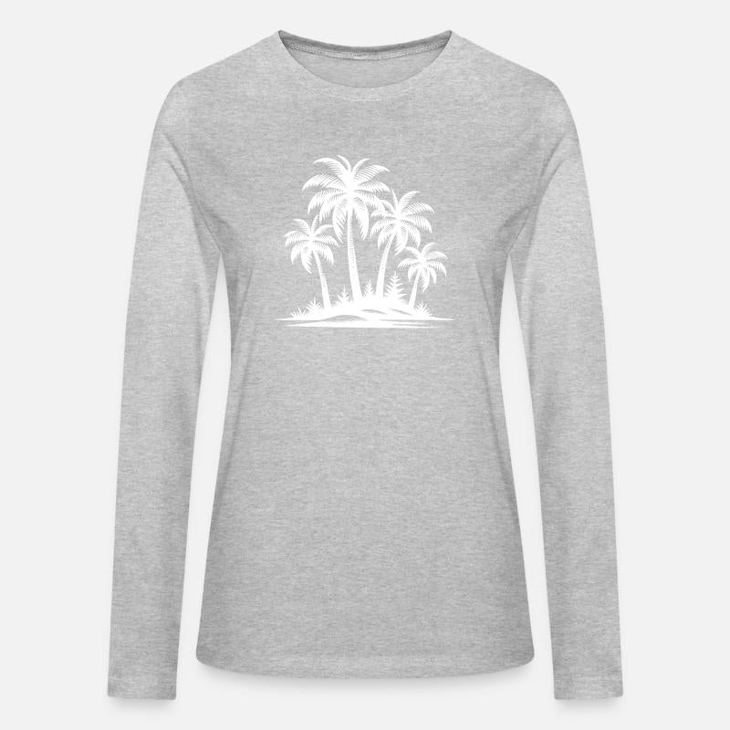 Tropical Palm Trees And Beach