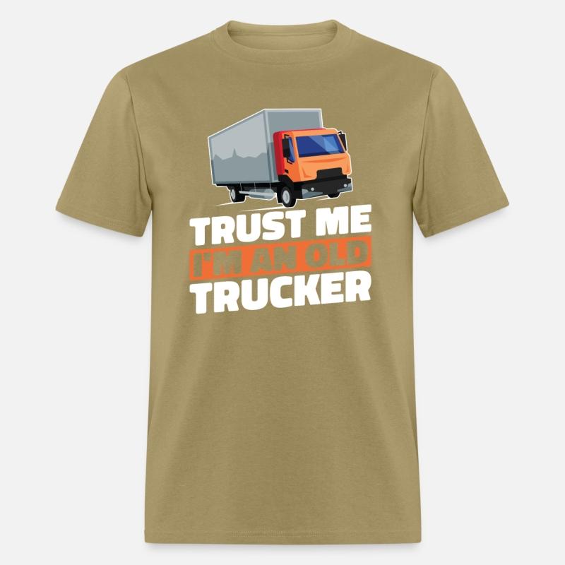 Truck Driver Funny Old Man Trucker