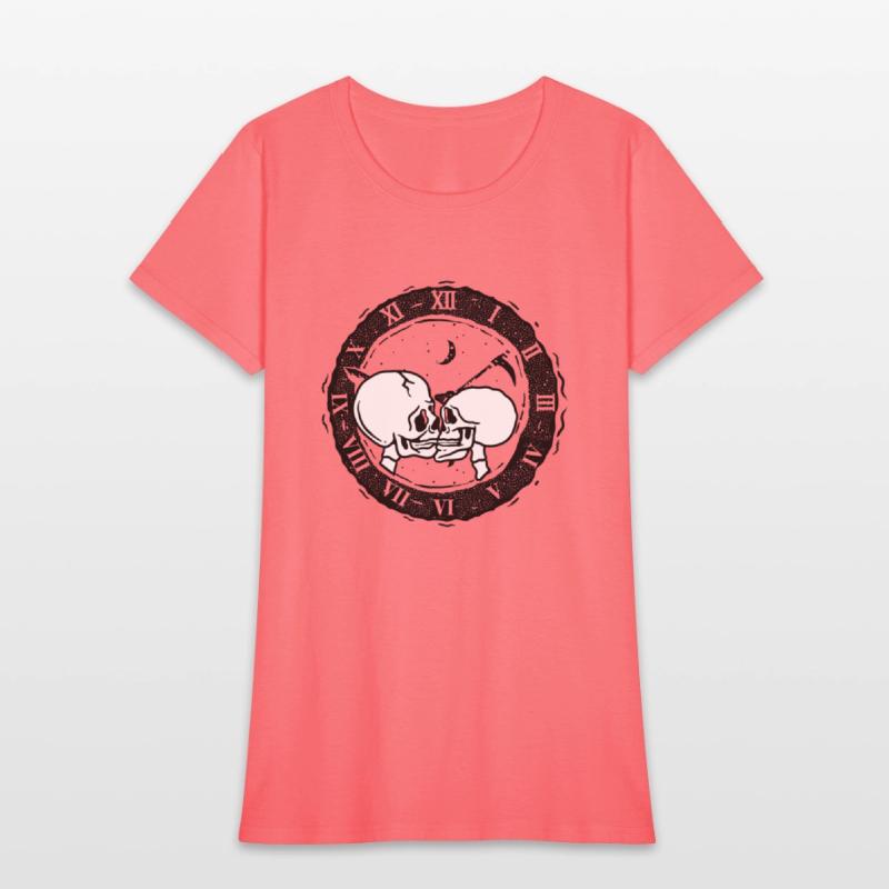 True Love Last Gothic Bones Skeleton Roses Death