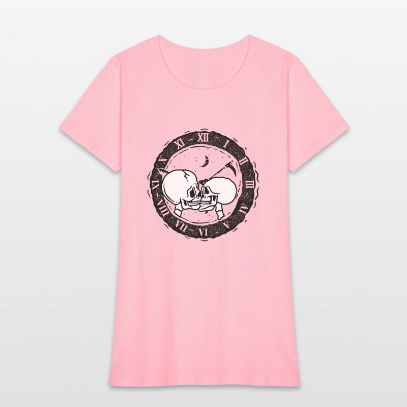 True Love Last Gothic Bones Skeleton Roses Death