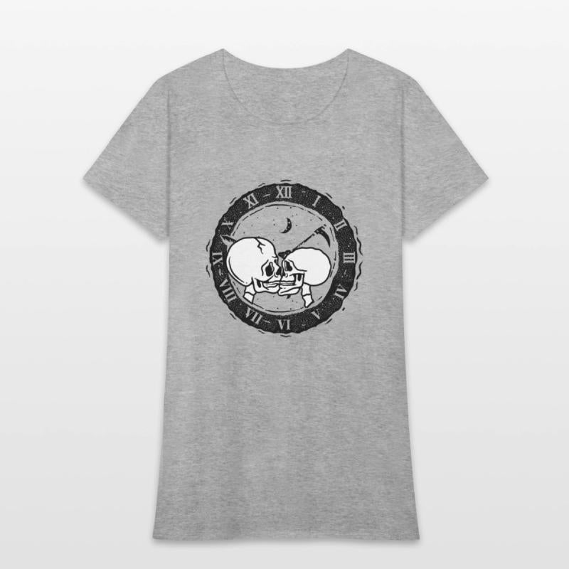 True Love Last Gothic Bones Skeleton Roses Death