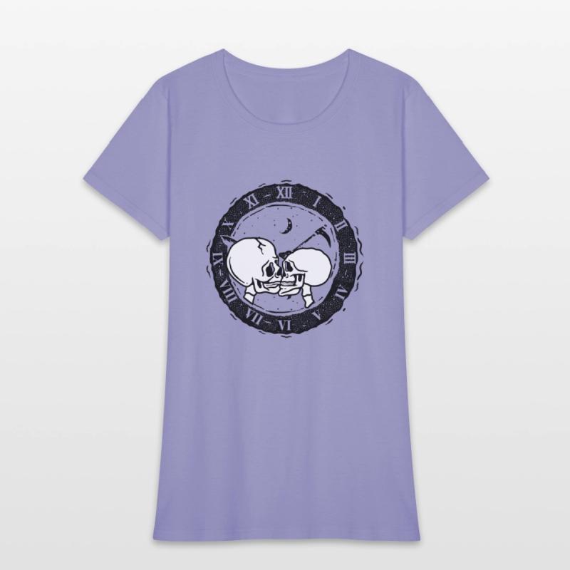 True Love Last Gothic Bones Skeleton Roses Death