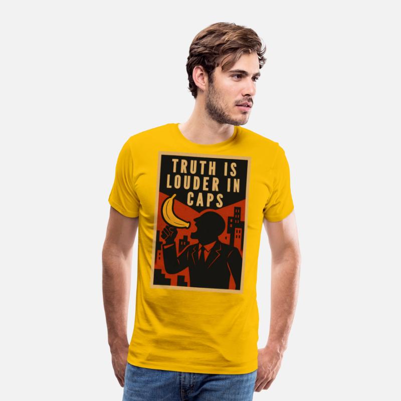 Truth is Louder in Caps Political Humor