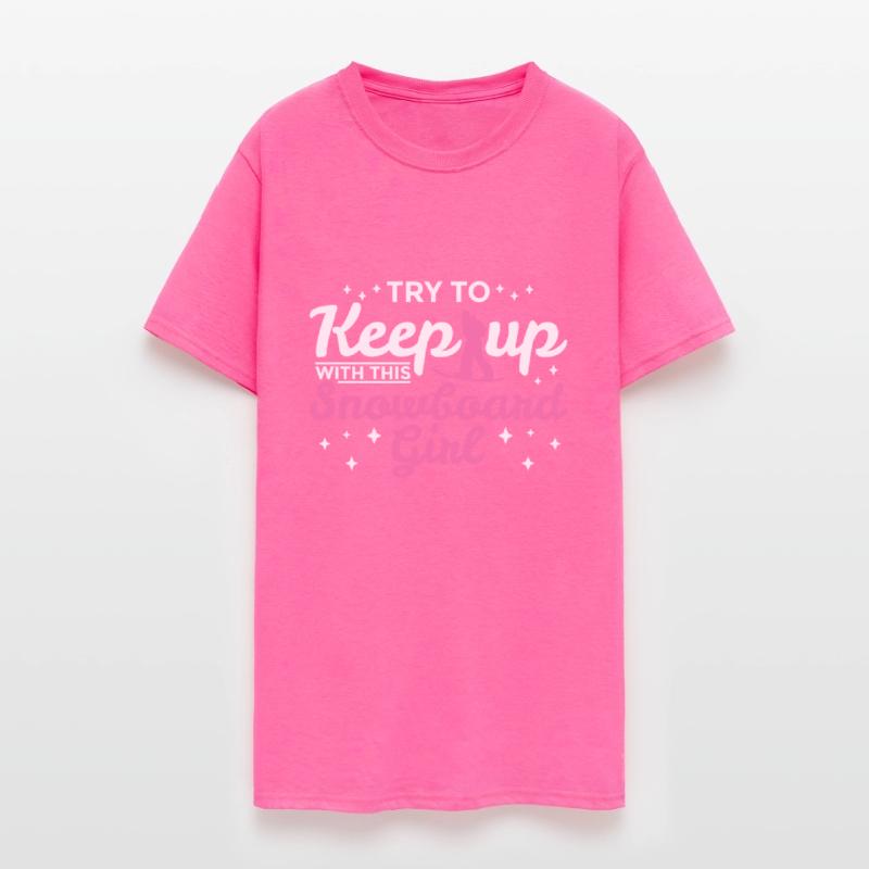 Try To Keep Up With This Snowboard Girl