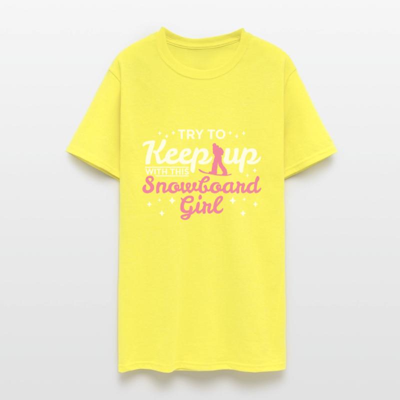 Try To Keep Up With This Snowboard Girl