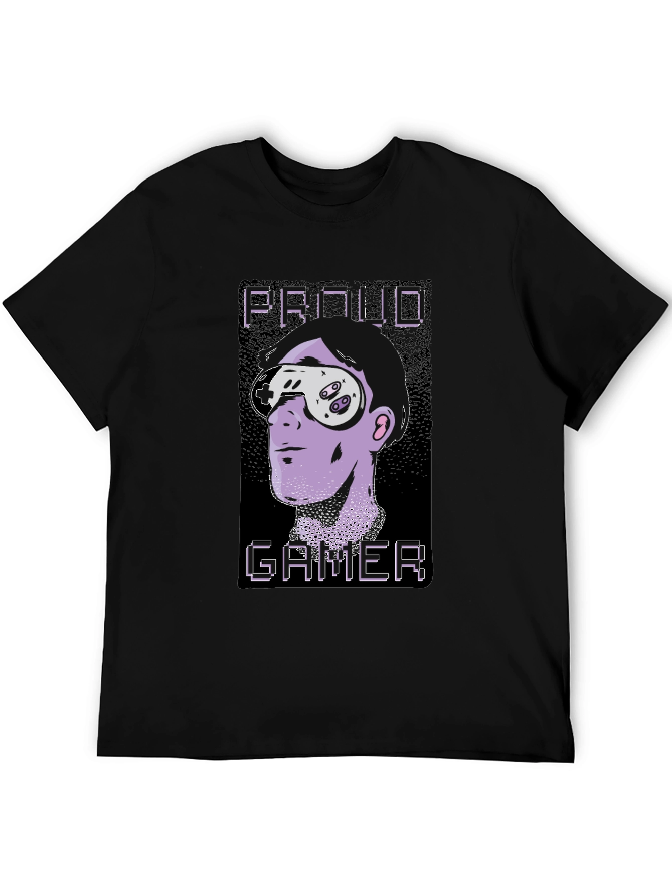 Proud Gamer Graphic Tee - Cool Geek T-Shirt