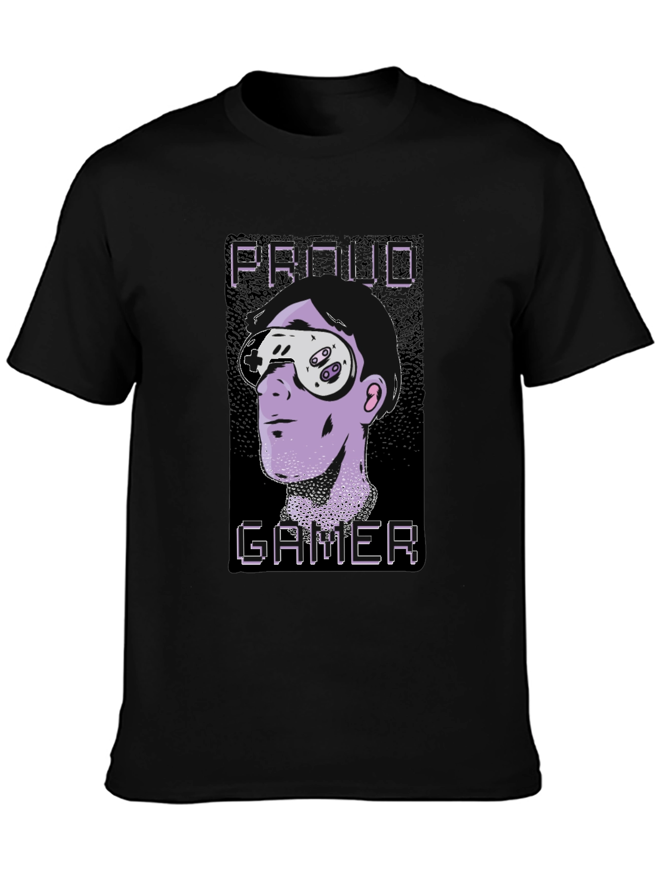 Proud Gamer Graphic Tee - Cool Geek T-Shirt