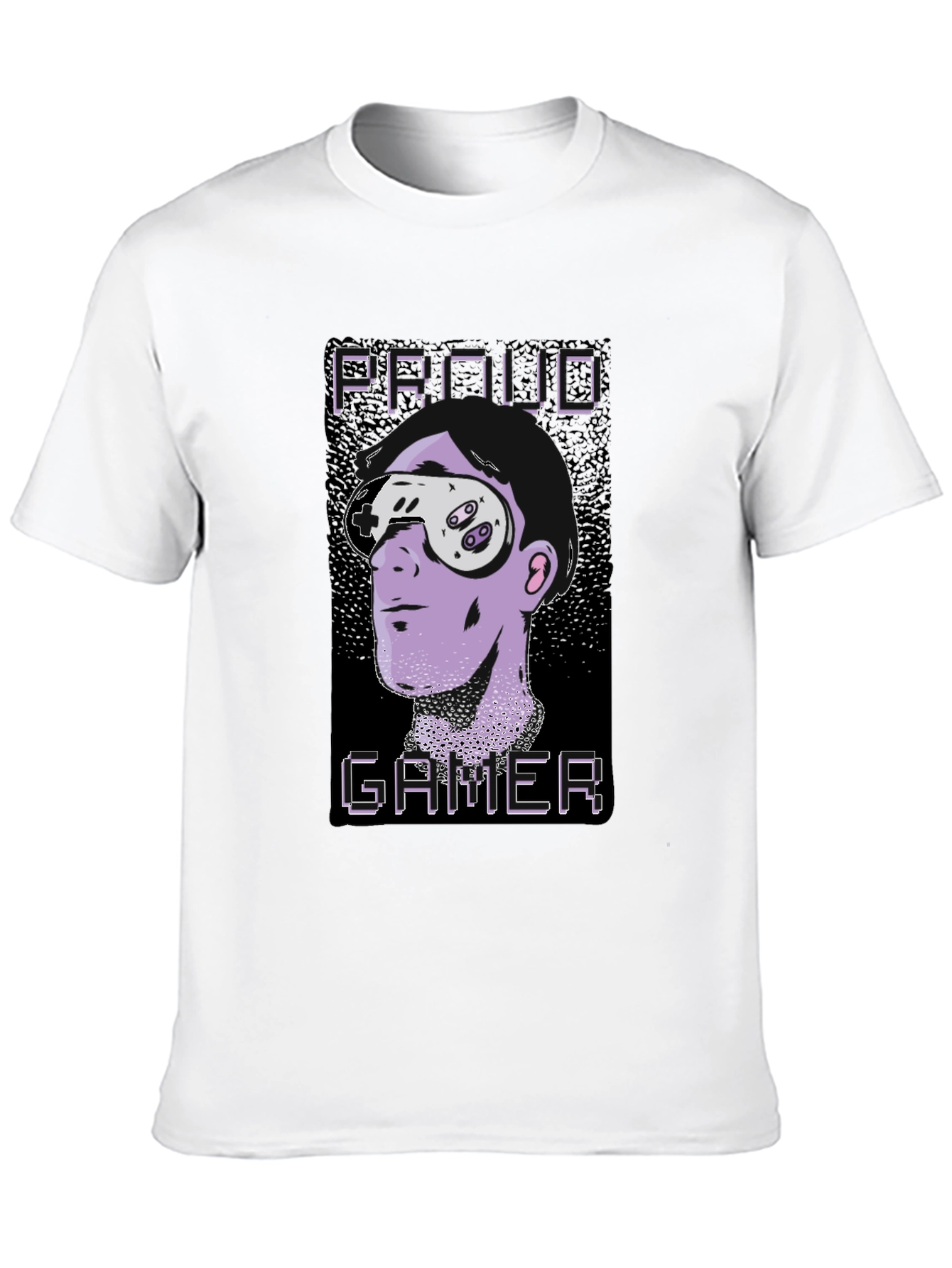 Proud Gamer Graphic Tee - Cool Geek T-Shirt