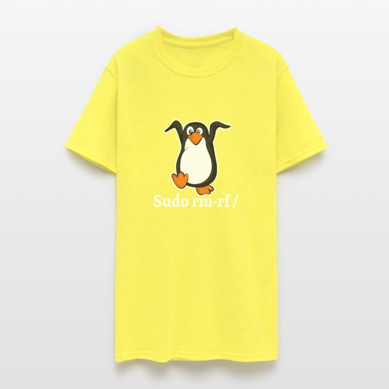 Tux Linux Penguin Sudo Rm Rf | Computerfreak Hack
