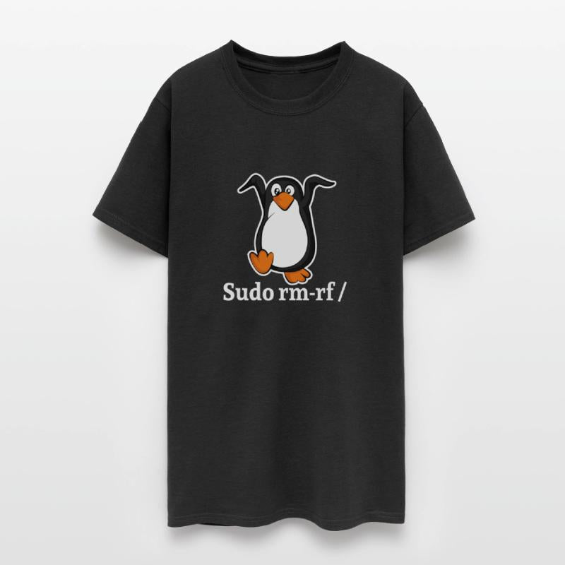 Tux Linux Penguin Sudo Rm Rf | Computerfreak Hack