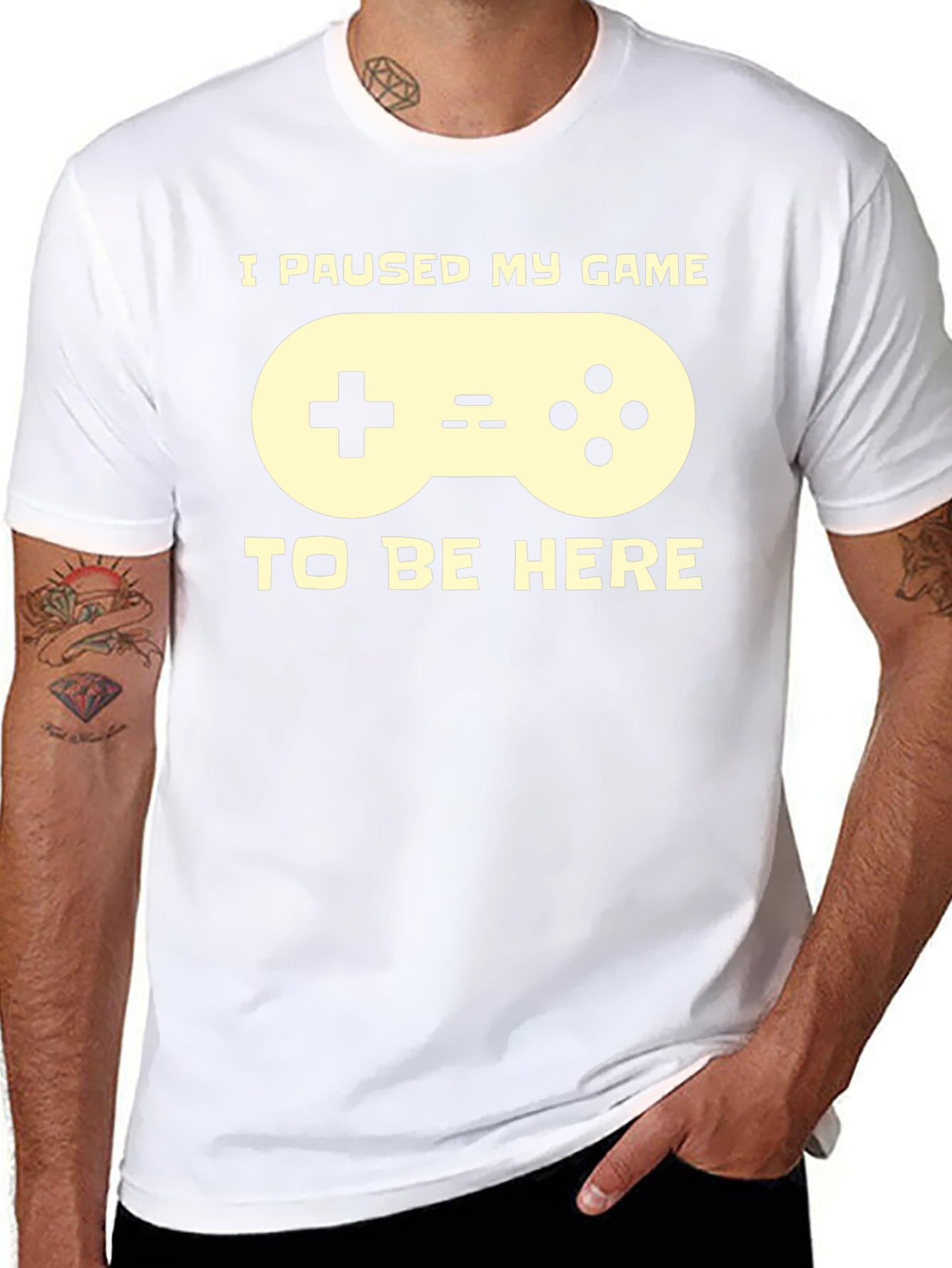 I Paused My Game T-Shirt - Gamer Tee