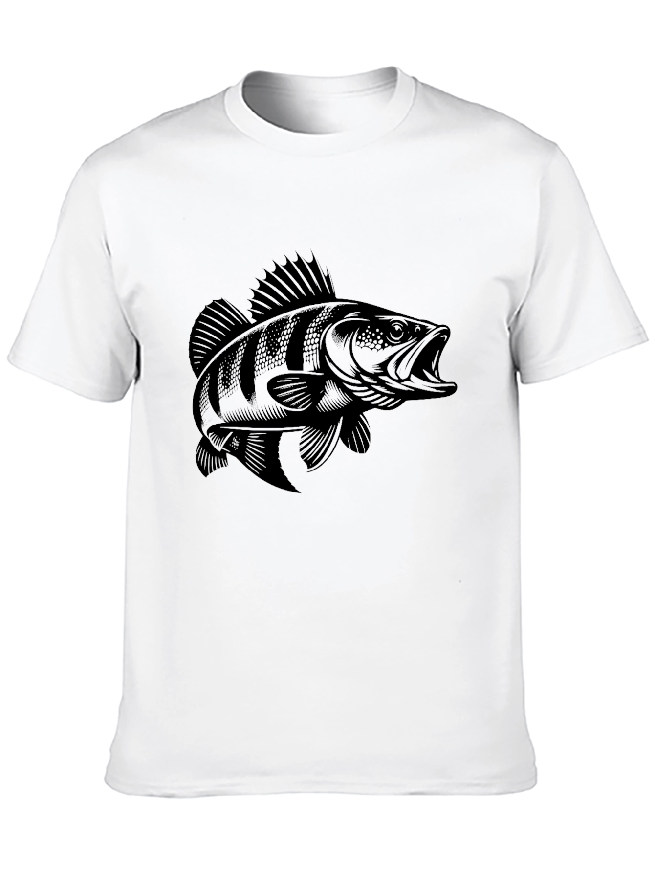 Black Fish Graphic Tee - Anglers Style