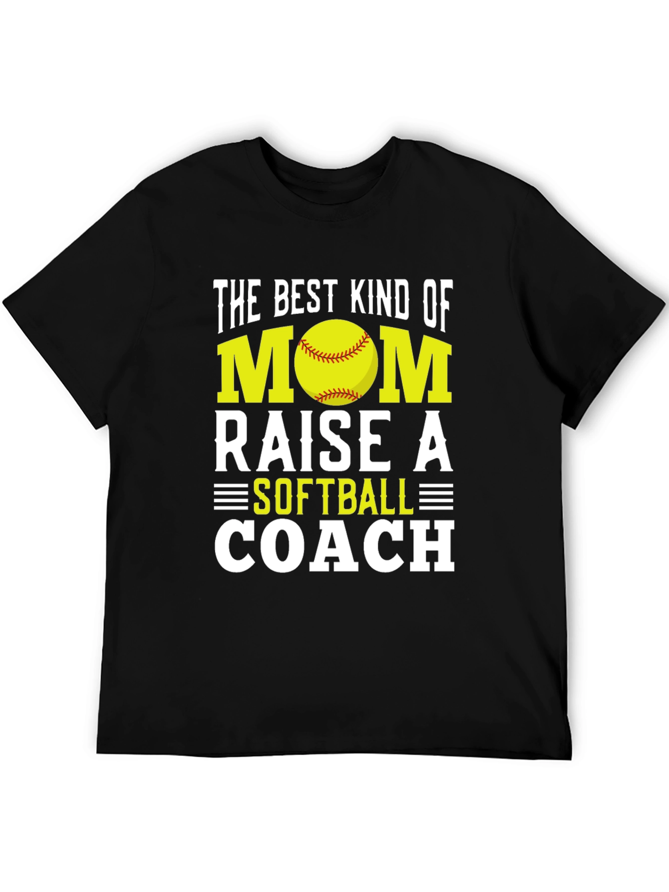 Softball Mom Coach Graphic T-Shirt