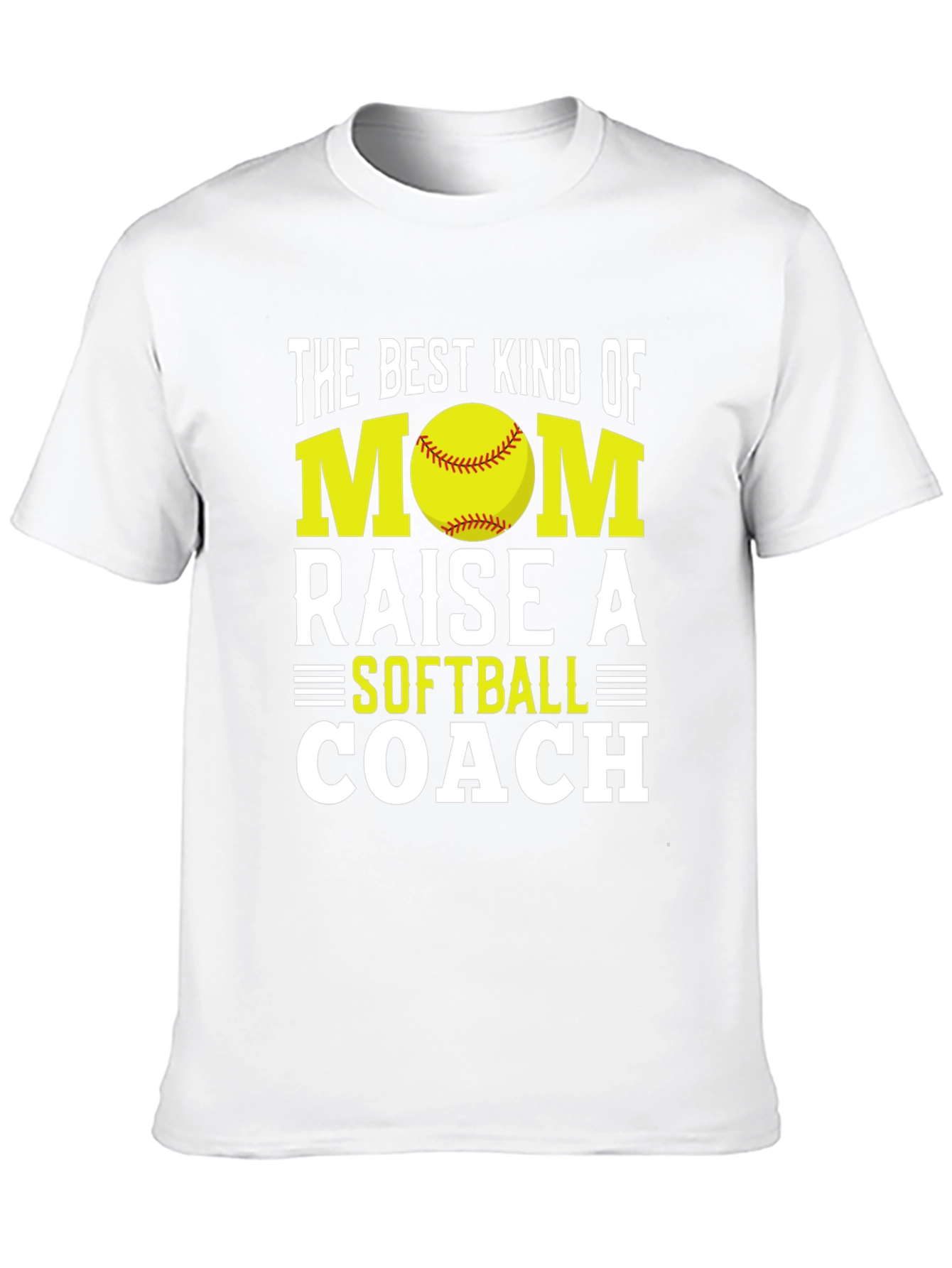 Softball Mom Coach Graphic T-Shirt