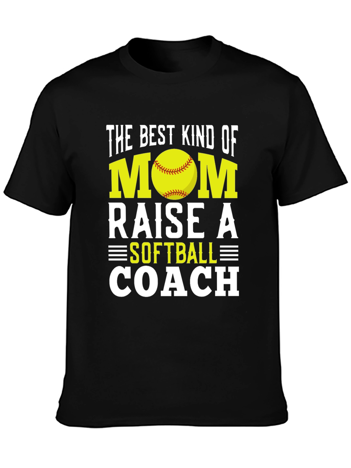 Softball Mom Coach Graphic T-Shirt