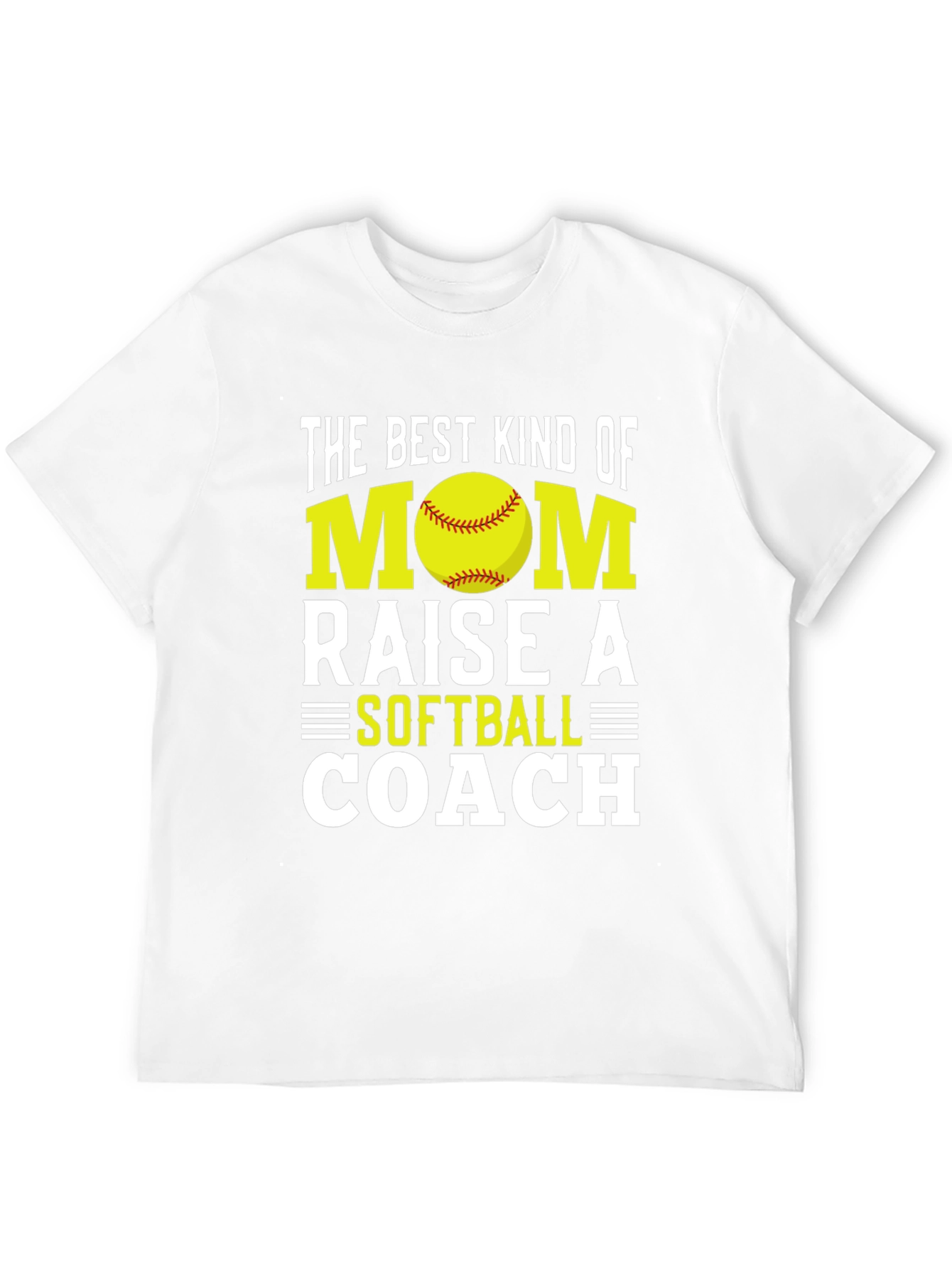 Softball Mom Coach Graphic T-Shirt