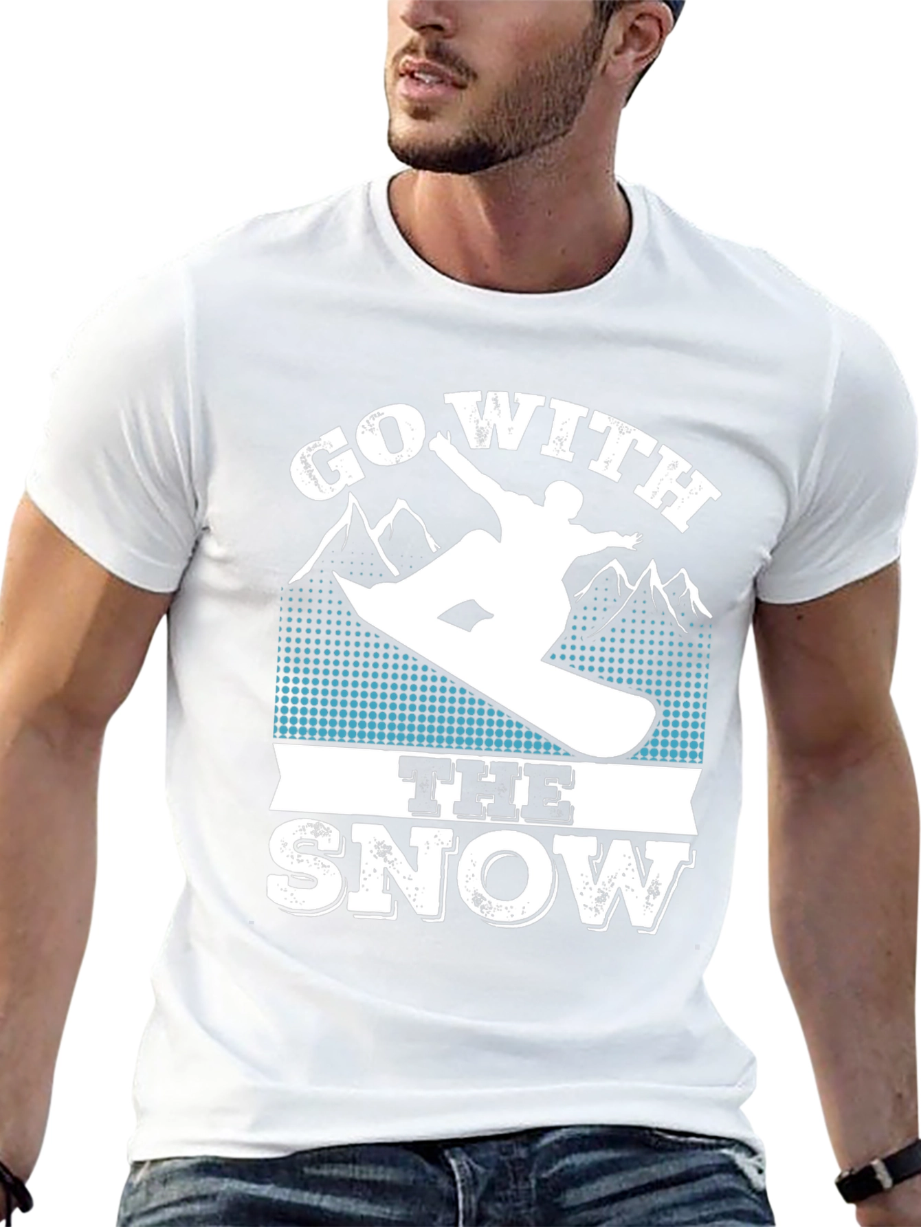 Go With the Snow Graphic Tee